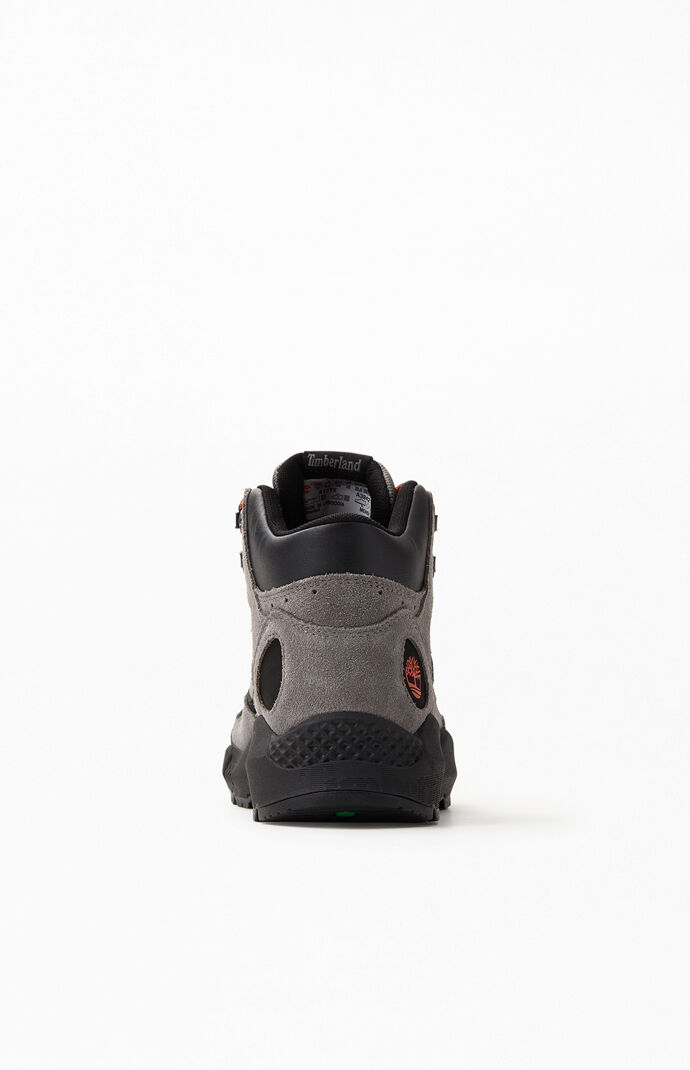 Gray Ripcord Mid Hiking Boots