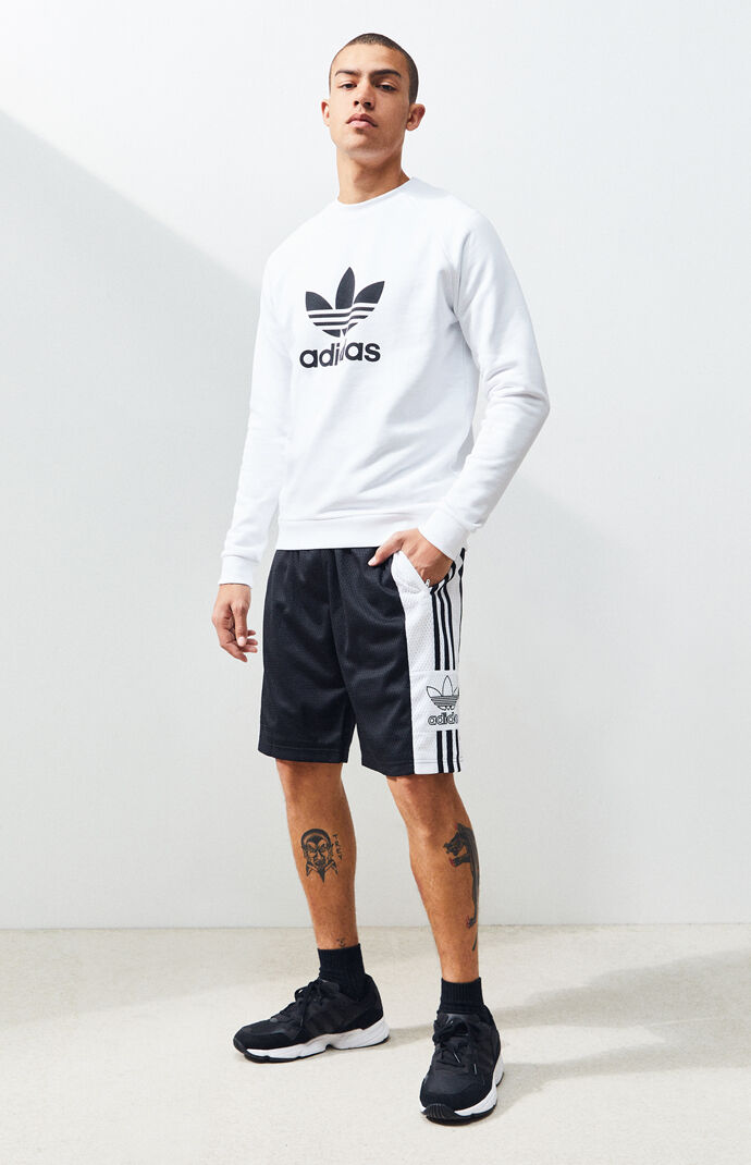 Black Mesh OTLN Active Shorts