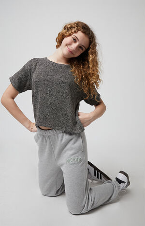 Gray Jogger Sweatpants image number 4