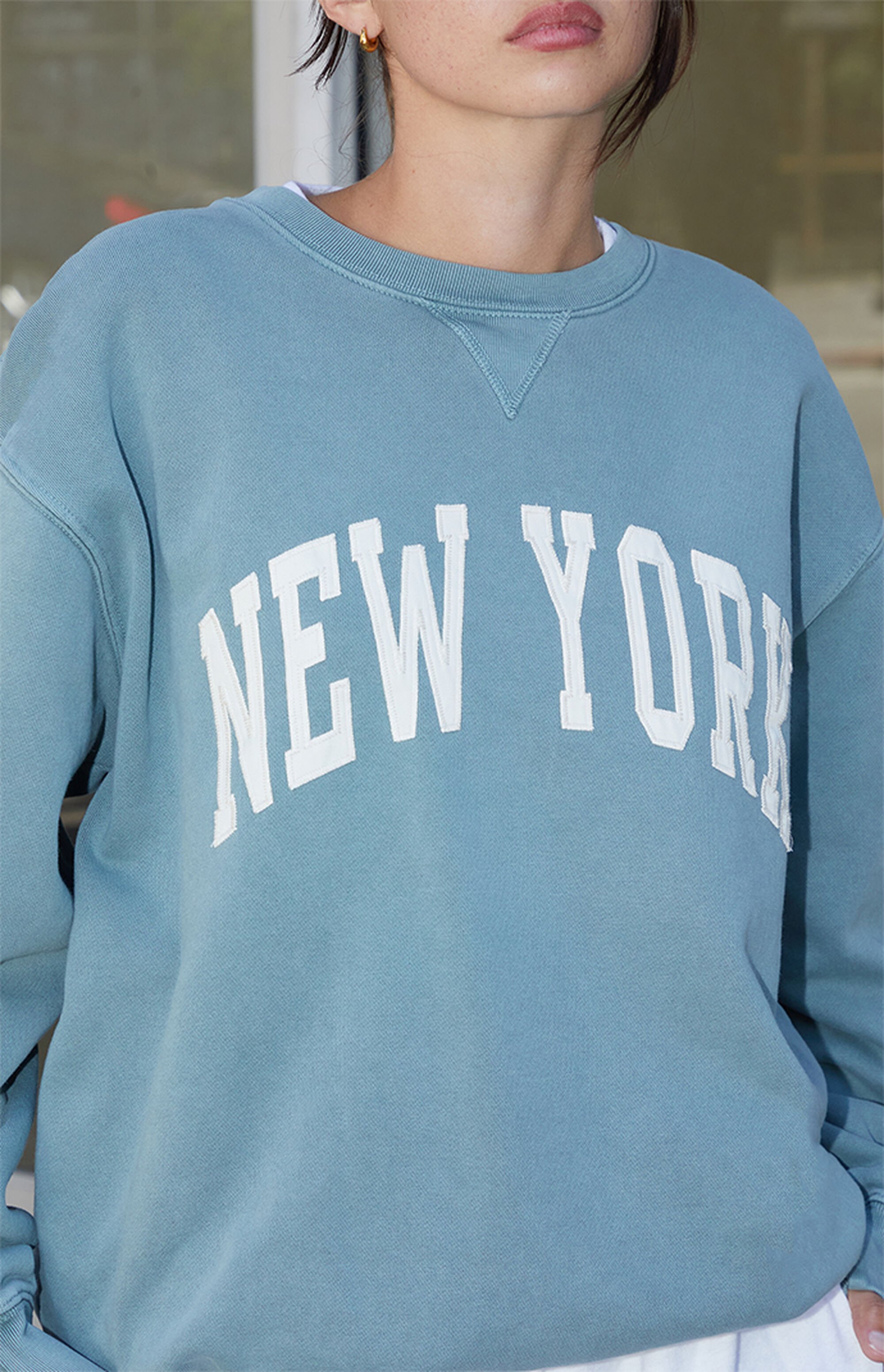 John Galt Erica New York Crew Neck Sweatshirt | Pacsun