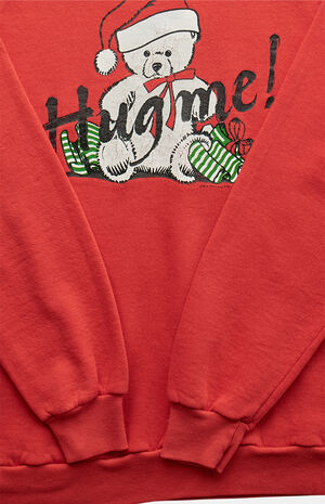 '90s Hug Me Christmas Crew Neck Sweatshirt image number 2