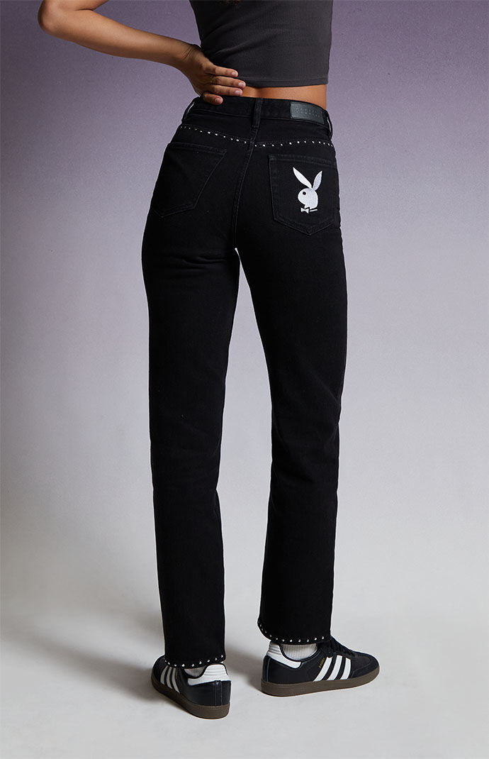 Playboy By PacSun Studded '90s Boyfriend Jeans | PacSun