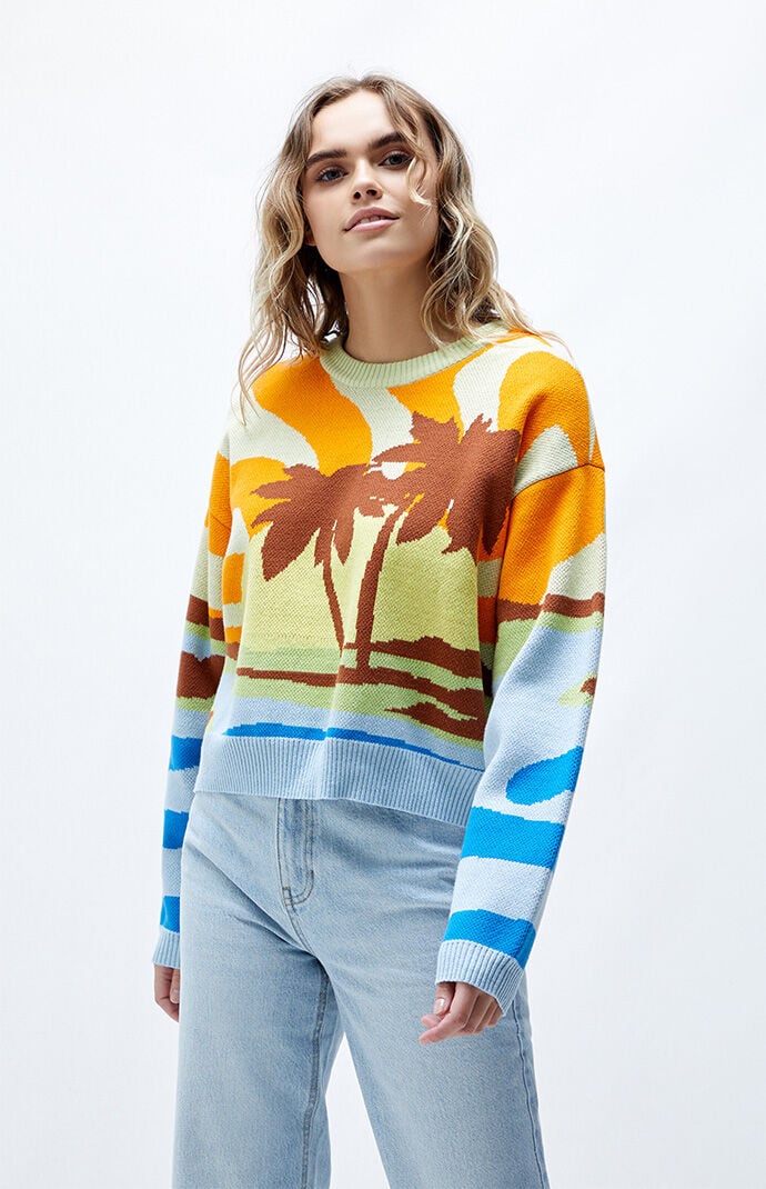 Pacsun yellow sweater online