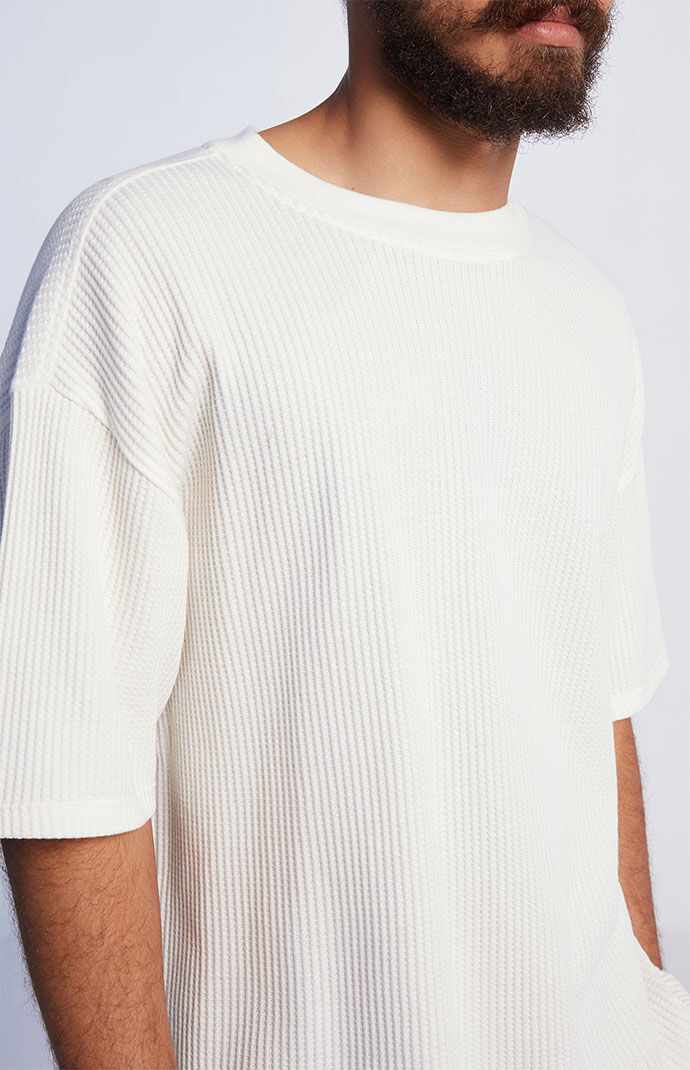 ★PISCESS★PS Basic Waffle T-shirt★White★大人気★ 021Originals-2022-06-