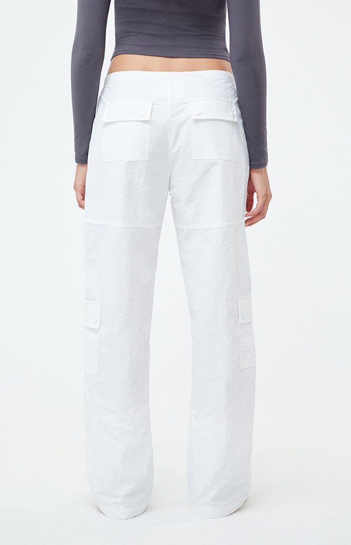 Pacsun white cargo pants top