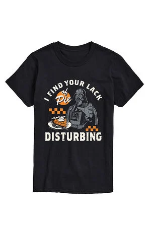 Star Wars Find Your Lack of Pie Disturbing T-Shirt image number 1