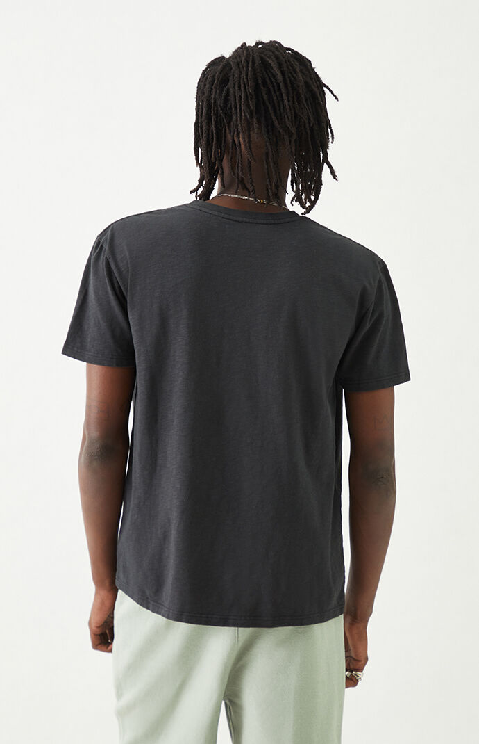 Black Slub T-Shirt