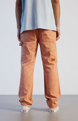 Dusty Peach Carpenter Pants image number 4