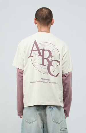 Optimum Light Gray Vintage Wash Heavyweight Oversized T-Shirt image number 5