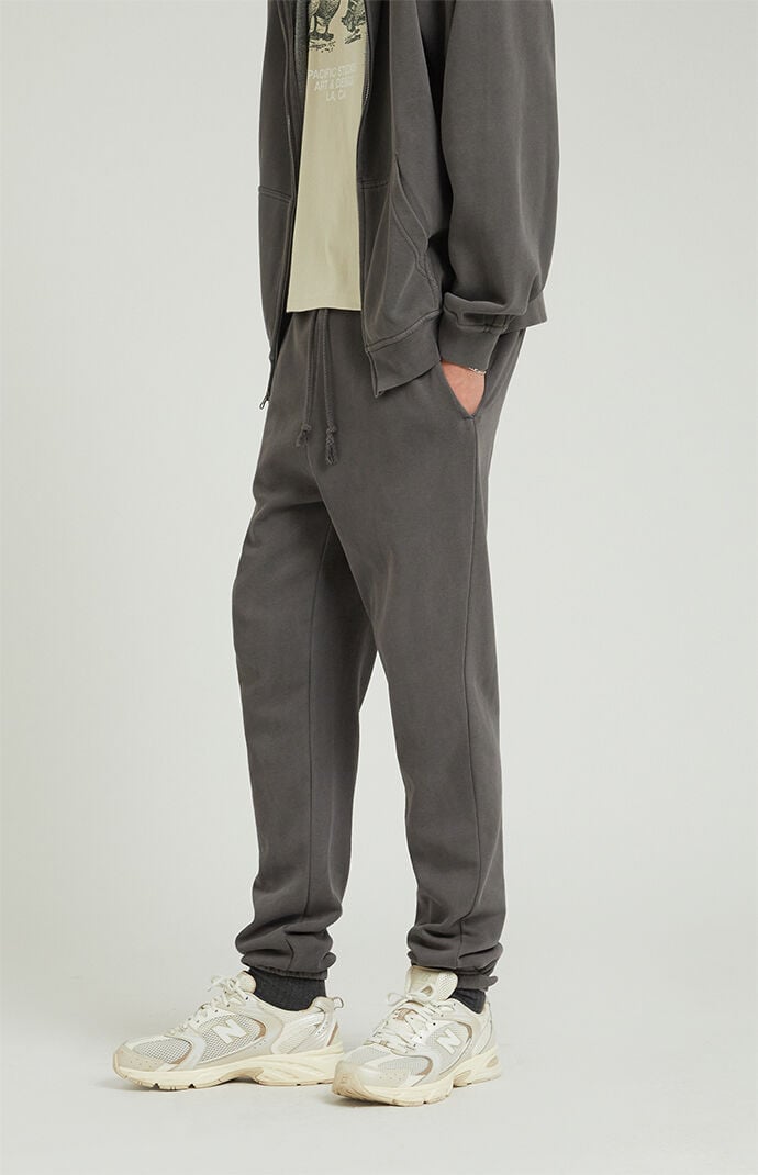 Pacsun black joggers deals