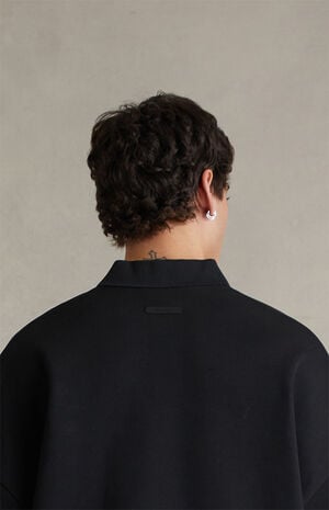 Vintage Black Signature &rsquo;90s Cropped Polo Shirt image number 5