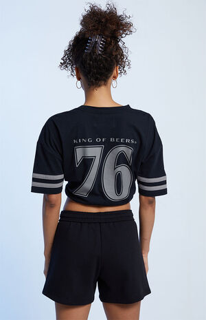 By PacSun 76 Boyfriend Sweat Shorts image number 3