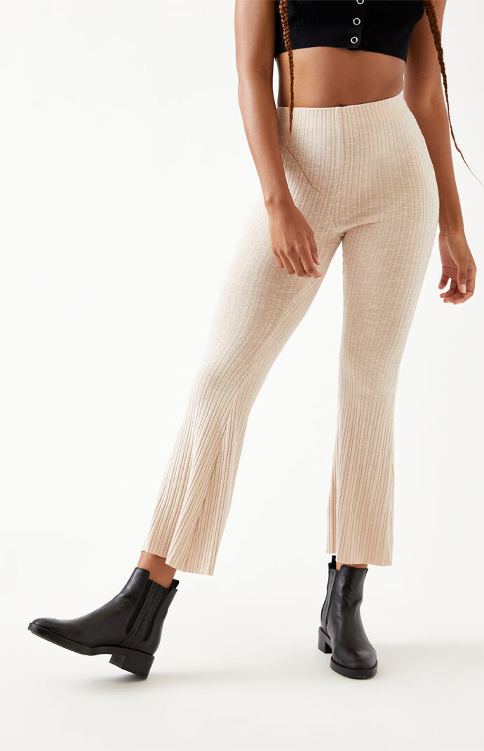PacSun Ribbed Flare Pants at