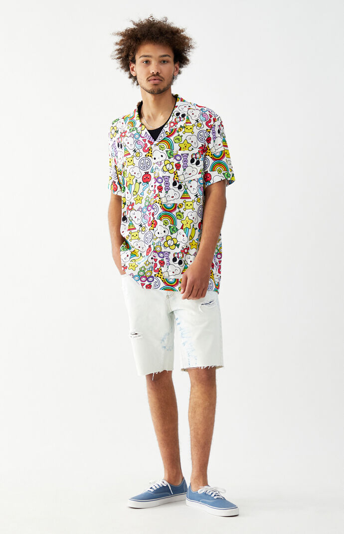 x FriendsWithYou Multi Logo Camp Shirt