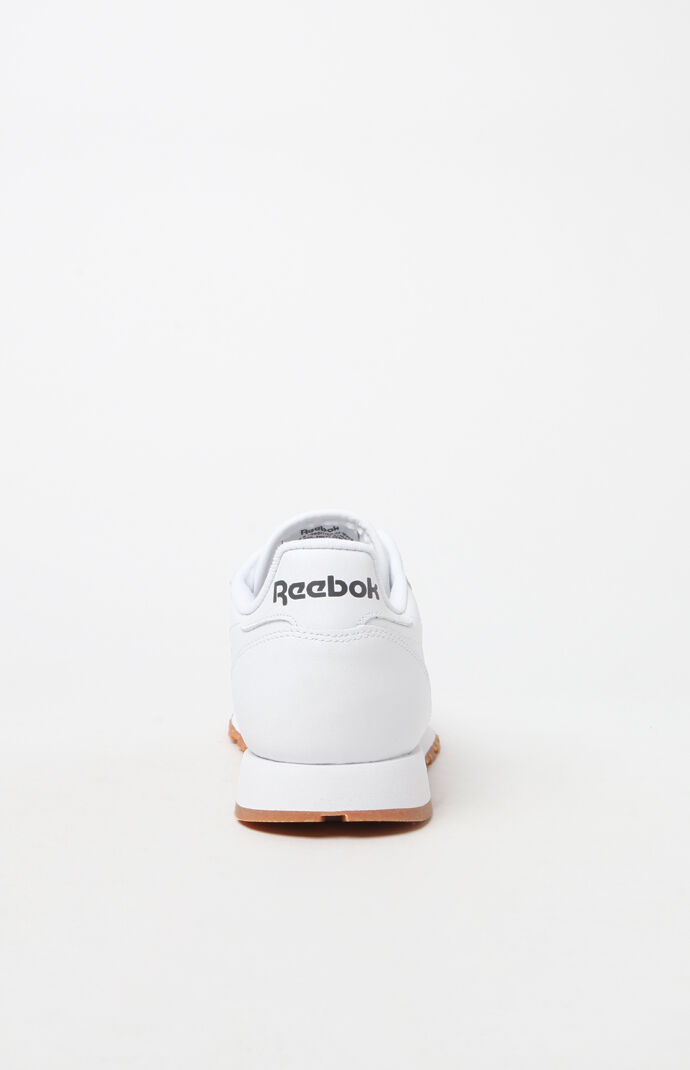 Reebok Classic Leather White Shoes Pacsun