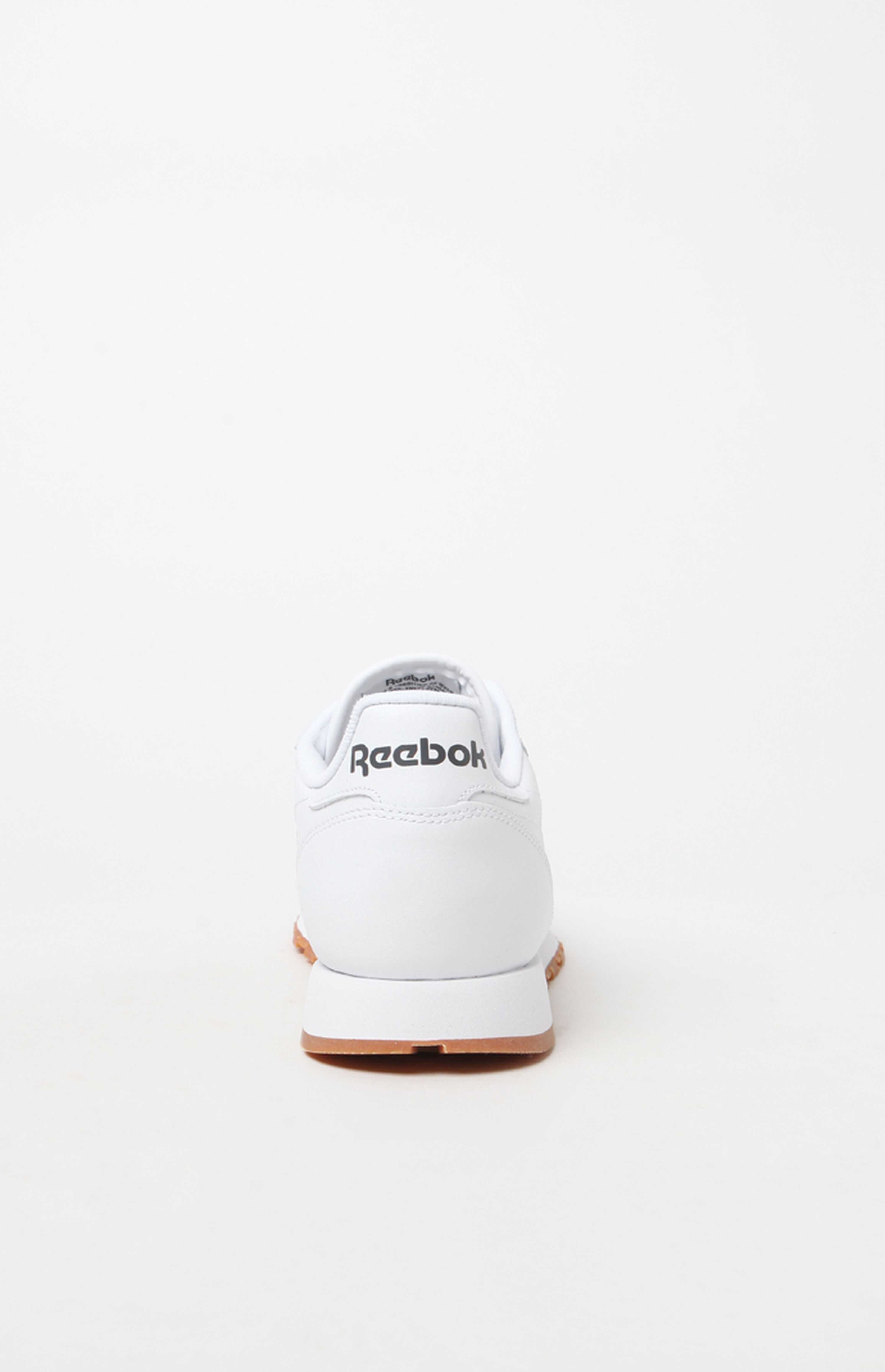 Reebok Classic Leather White Shoes PacSun