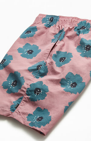 Rose 18" Floral Swim Shorts Rose 18" Floral Swim Shorts image number null