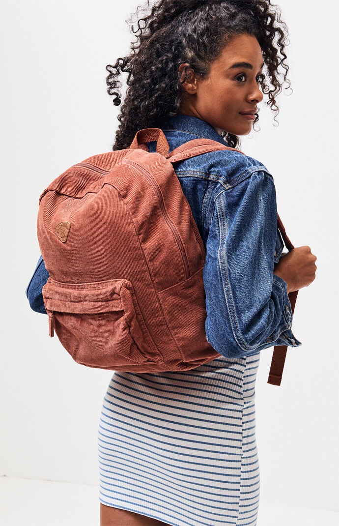 Billabong corduroy backpack sales