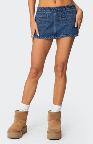 Anita Denim Mini Skort image number 2
