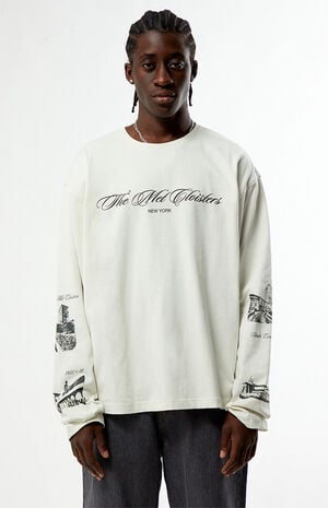 x Pacsun Cloisters Oversized Long Sleeve T-Shirt image number 1