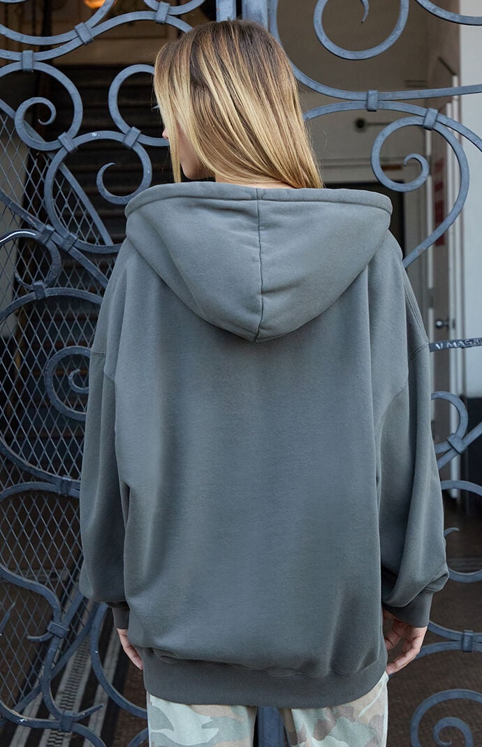 John Galt Christy Full Zip Oversized Hoodie
