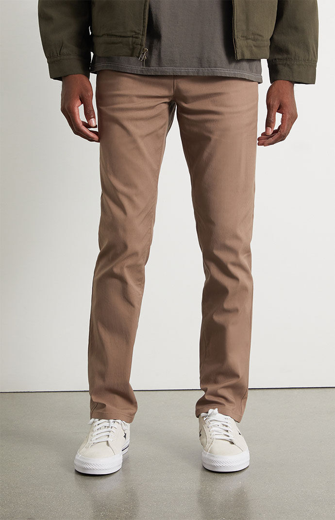 PacSun Khaki Slim Chino Comfort Stretch Pants PacSun