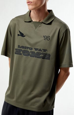 Olive Long Way Home Mesh T-Shirt&nbsp; image number 2