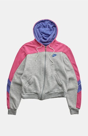 '80s Nike Color Block Full Zip Hoodie image number 1