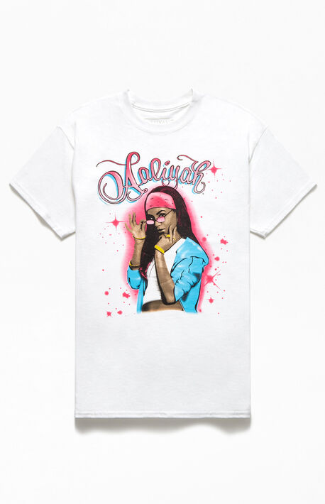Aaliyah Airbrush T-Shirt