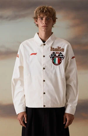 x Pacsun Super Club Coaches Track Jacket image number 3