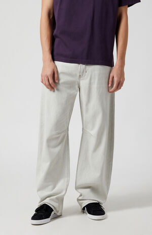 Mason Baggy Barrel Jeans Gray image number 4