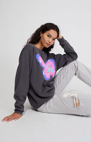 Glad You Exist Crew Neck Sweatshirt image number 3