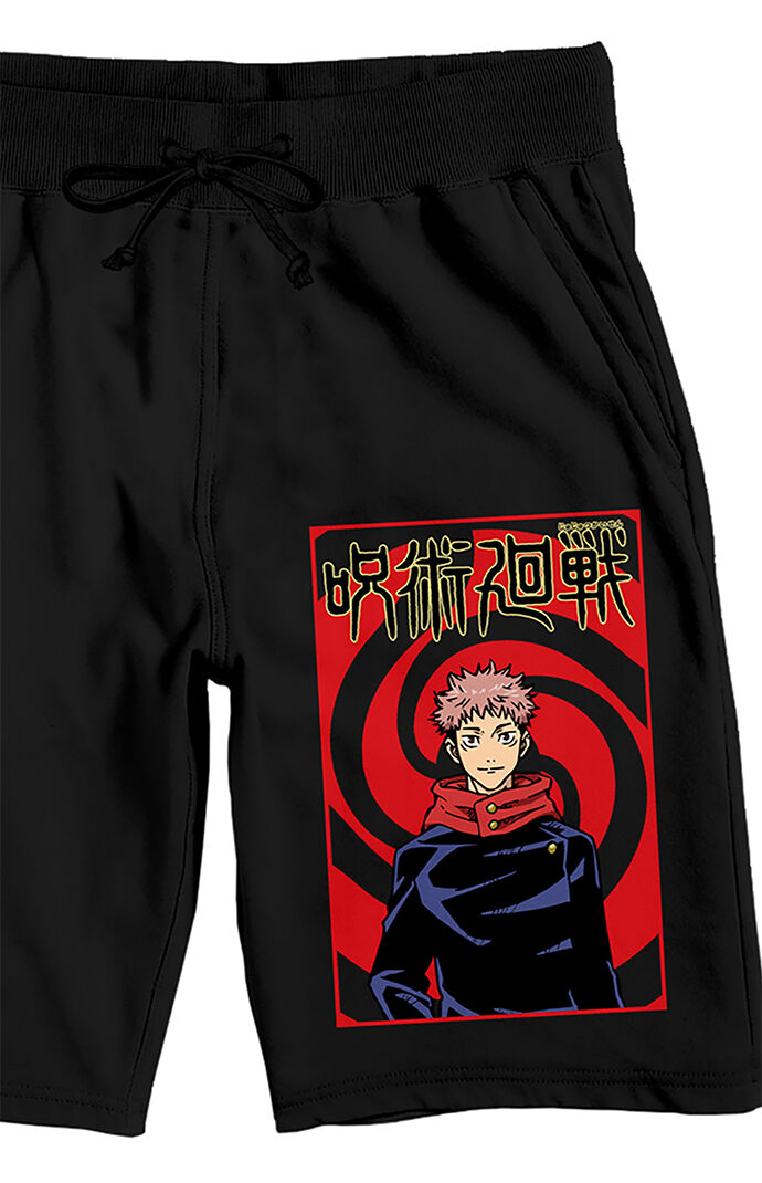 Jujutsu Kaisen Yuji Itadori Anime Sweat Shorts