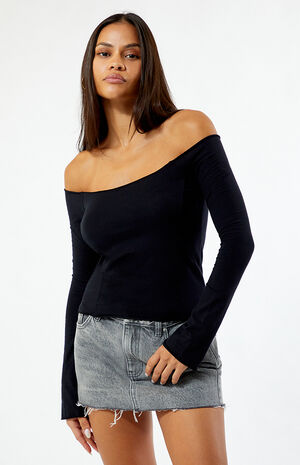 Adalyn Off-The-Shoulder Long Sleeve Top image number 1