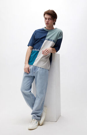 Light Indigo Baggy Jeans image number 2