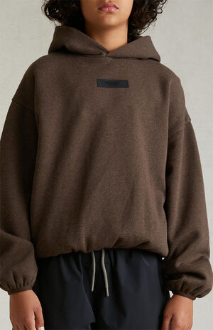 Essentials Heathery Wood Hoodie image number 5