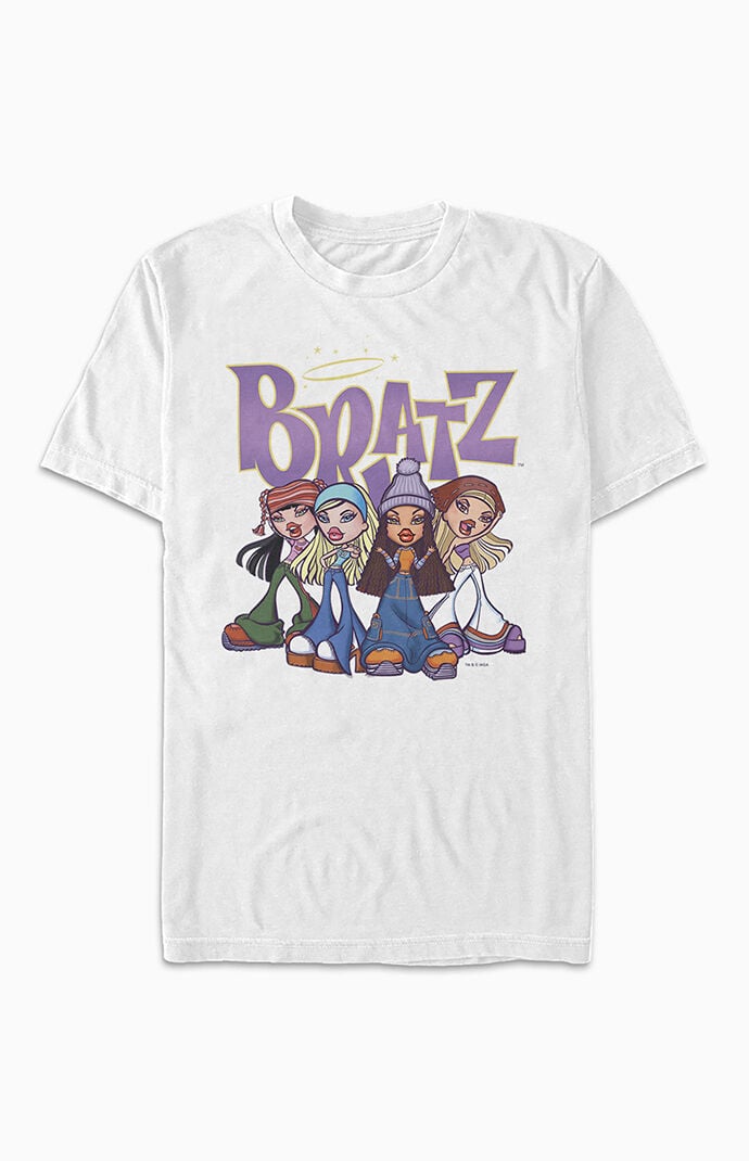 Women's Bratz Original Crew T-Shirt In White - Size Medium