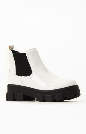 Women's White Darielle Boots image number 2