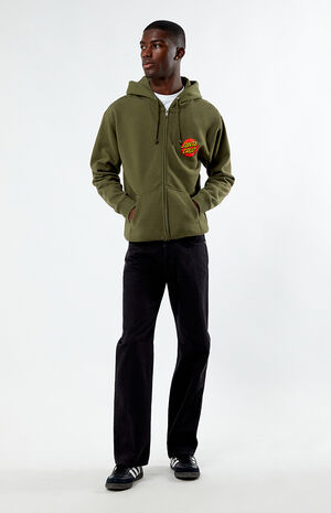 Classic Dot Zip Up Hoodie image number 4