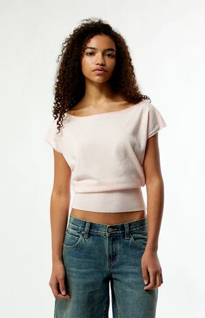 Eva Short Sleeve Sweater T-Shirt image number 2