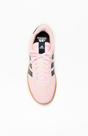 Women's Black & Pink VL Court 3.0 Sneakers image number 5