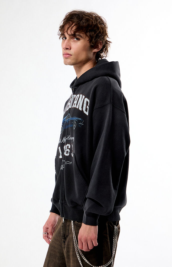 FORD Mustang Zip Up Hoodie | Pacsun