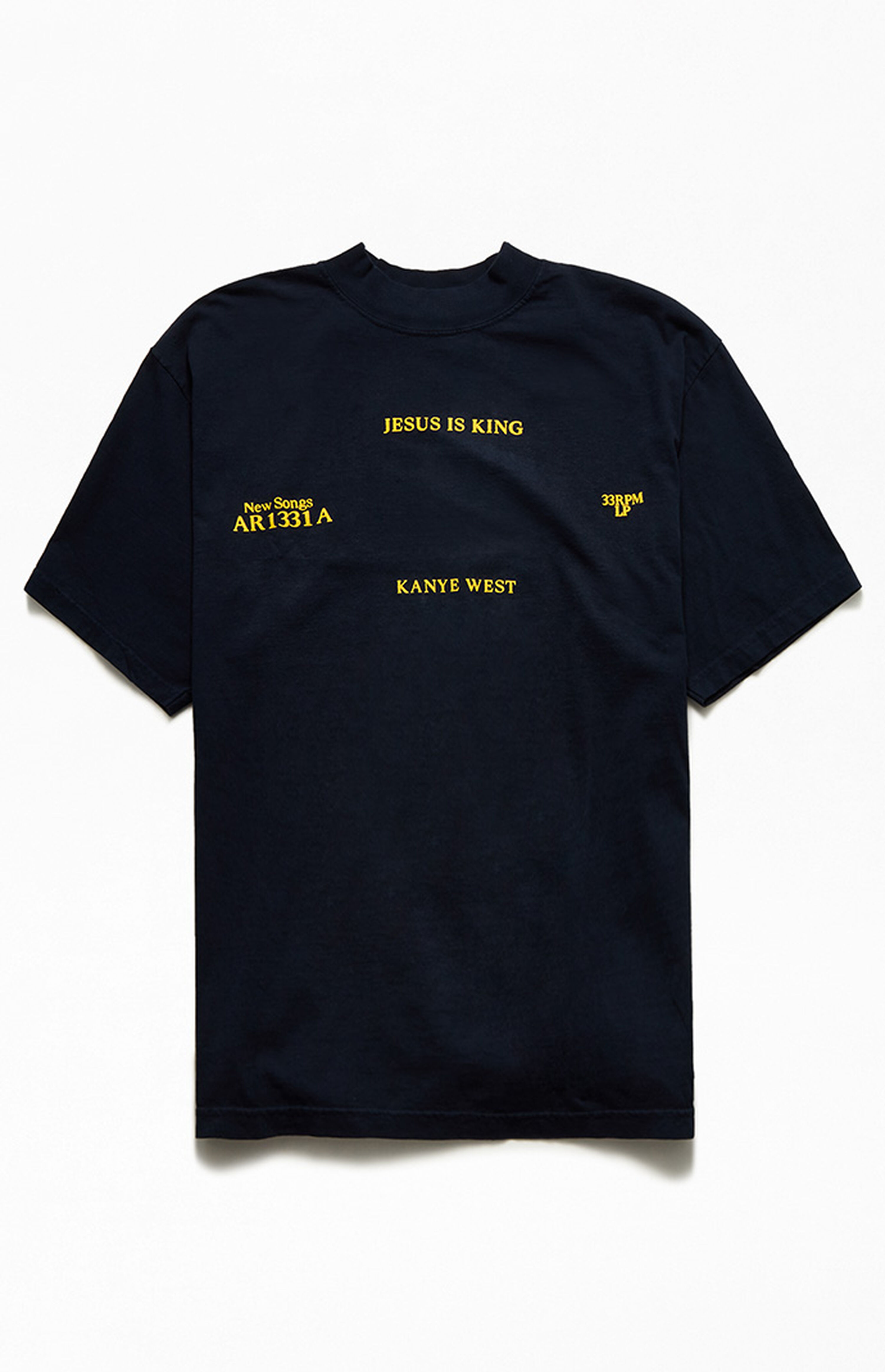 YLLW THE LABEL Jesus Is King Vinyl T-Shirt | PacSun