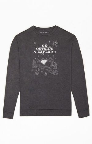 Go Outside Crew Neck Sweatshirt image number 1