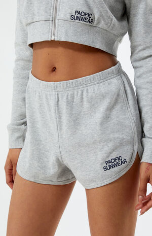 Pacific Sunwear Waffle Knit Relaxed Shorts image number 1