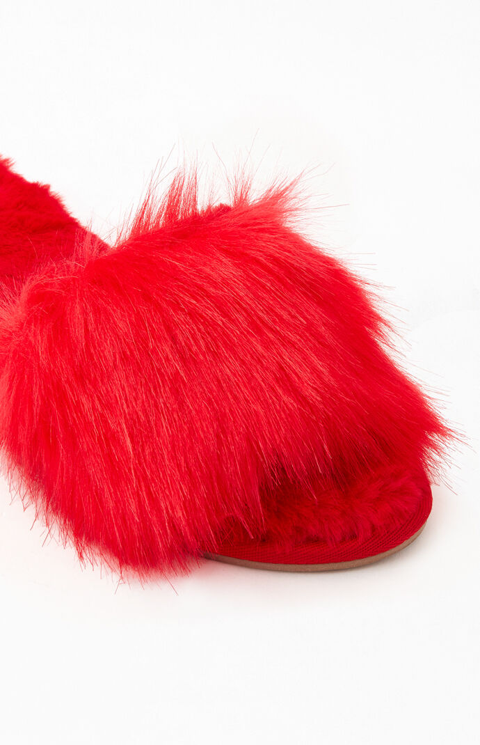 Women's Cupid Fuzzy Slippers