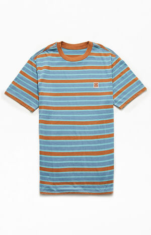 Hilt Multi Stripe Knit T-Shirt Hilt Multi Stripe Knit T-Shirt image number null