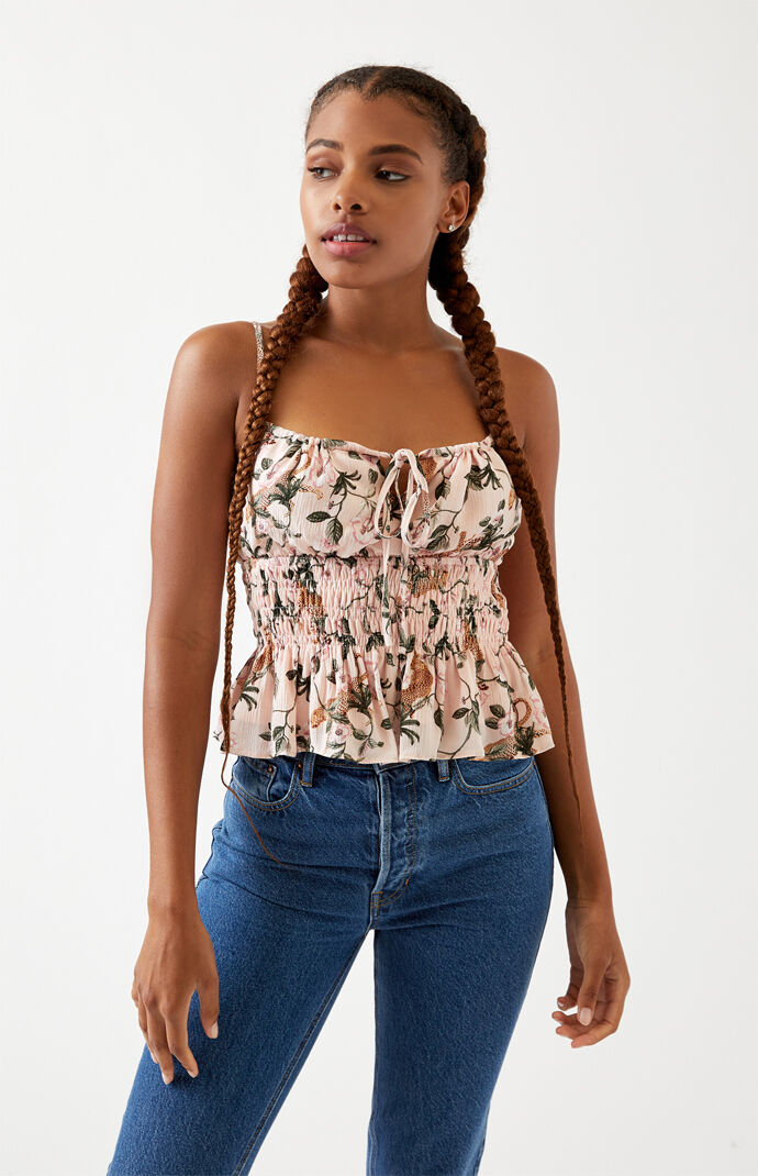 Wild Leopard Cami Top