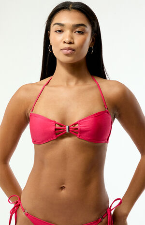 Pink Shine Naya Bandeau Bikini Top image number 5