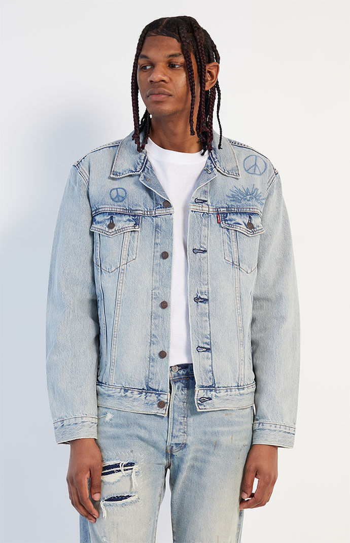 Levi s Light Blue Denim Trucker Jacket PacSun